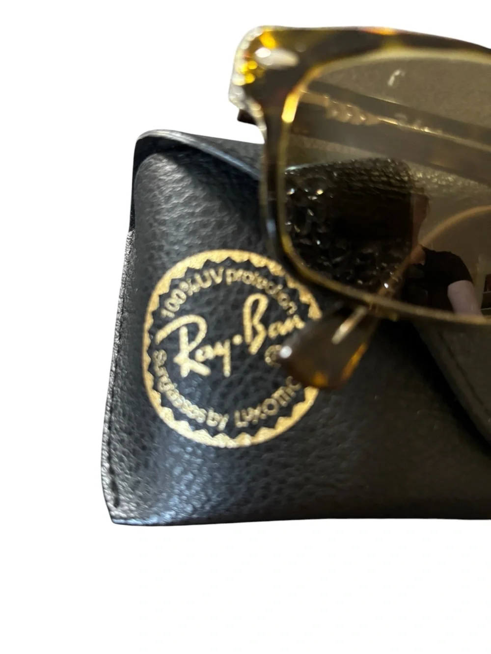 RAY-BAN Sports Wrap RB5286 5082 Brown Gold Sunglass/Glass FRAMES 51-18-135